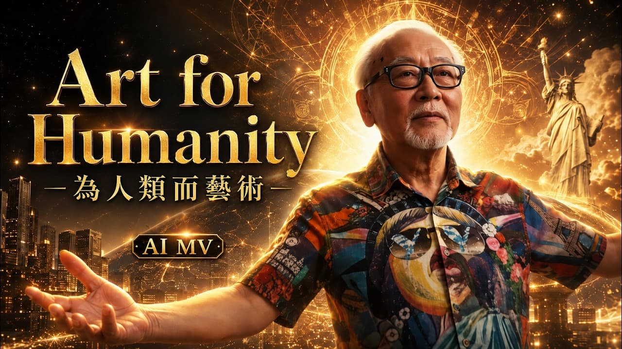 World First! UN-Recognized Master & Pride of Taiwan Dr. T.F. Chen's AI Art Video Celebrates USA 250